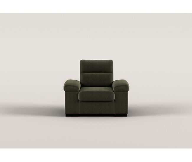 Cadeirão decorativo eric cor verde