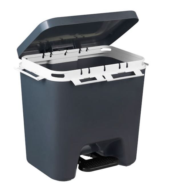 Caixote do lixo BASURA com pedal 45 litros marca DENOX