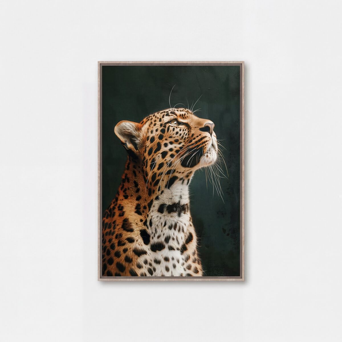 Quadro leopardo majestuoso 60x90cm marca conforama - conforama
