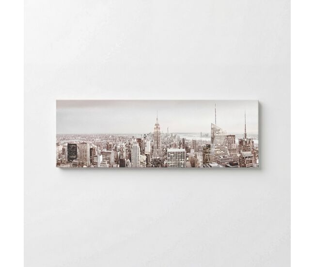 Quadro ny skyline 50x150cm marca conforama - conforama
