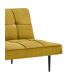 Sofá cama 3 lugares BOWY Sofá cama 3 lugares BOWY Amarelo