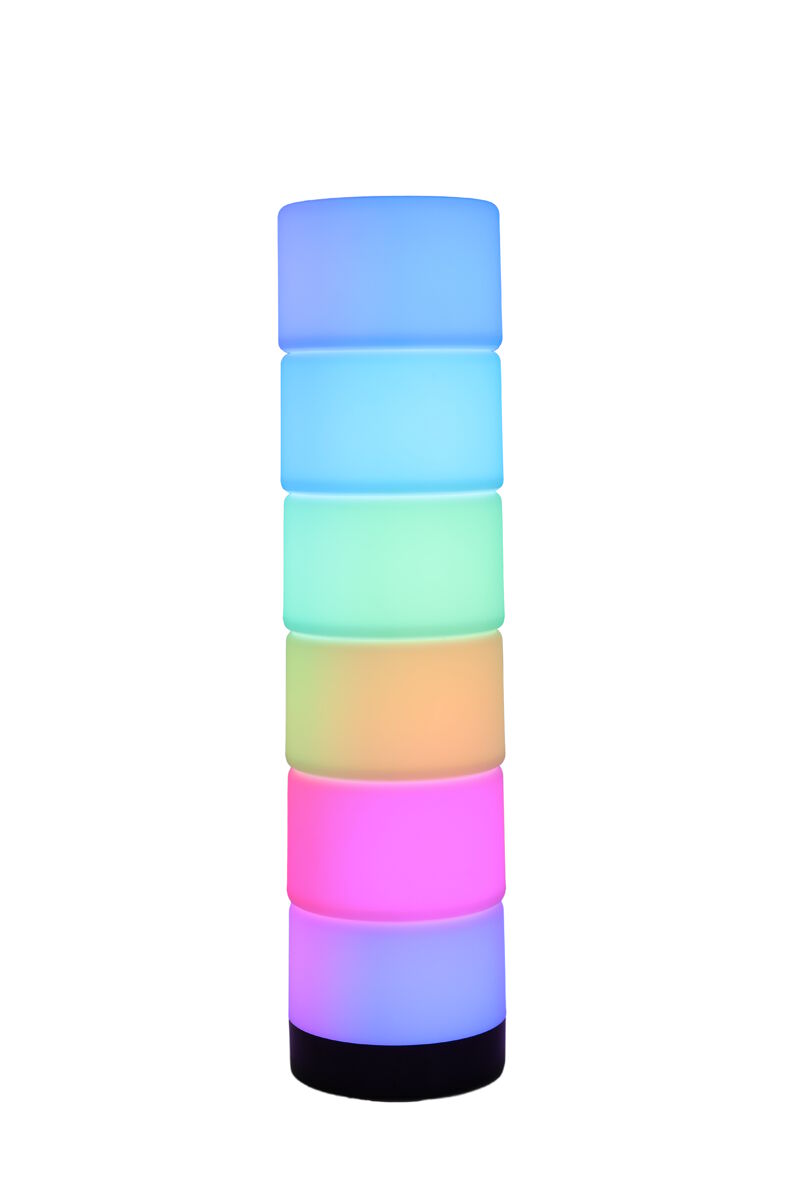 Candeeiro de mesa RAINBOW led RGB 4,2W 39cm marca CONFORAMA