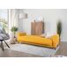 Sofá cama 3 lugares DORIAN II Sofá cama 3 lugares DORIAN II Amarelo