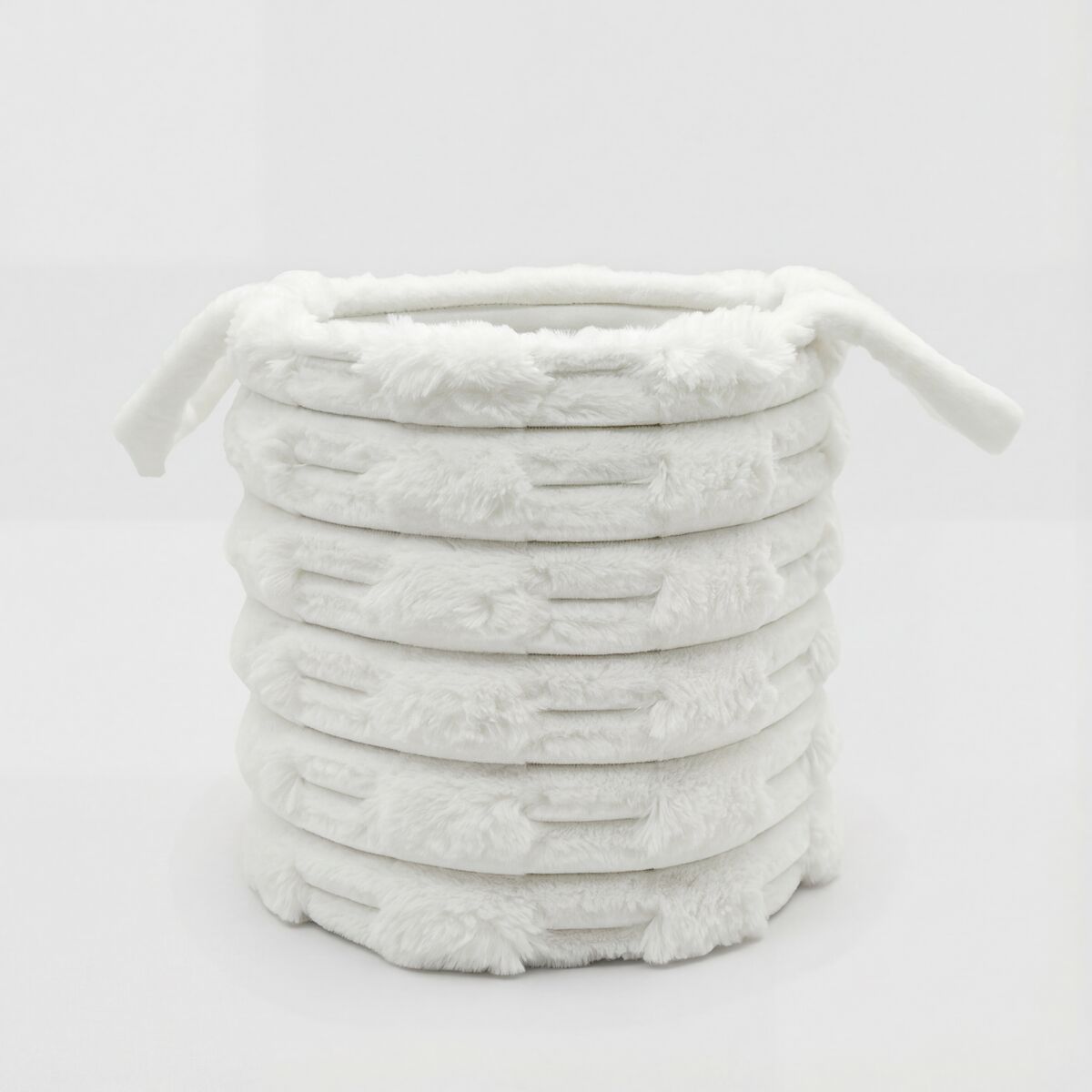 Cesta catalina l 30x30x30cm cor cru