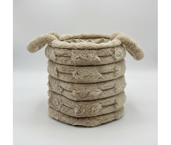 Cesta catalina m 25x25x25cm cor camel