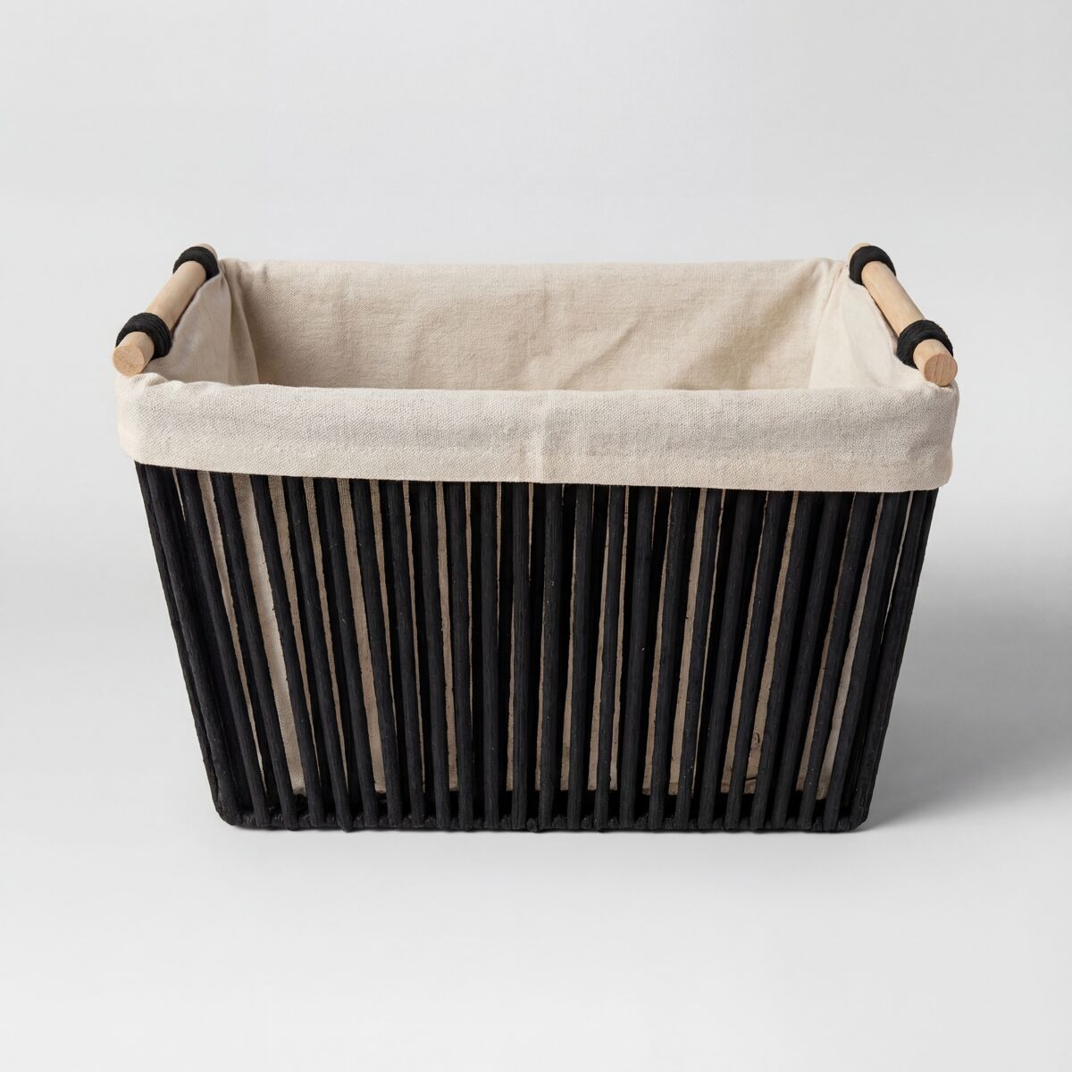 Cesta noah l 24x38x35cm cor preto