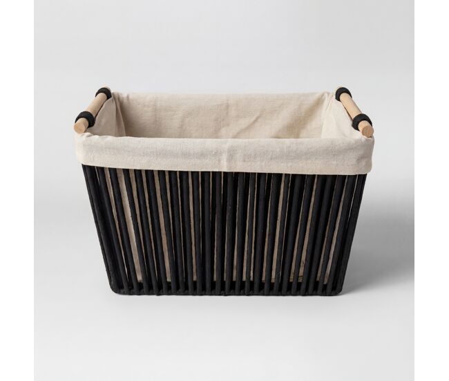 Cesta noah l 24x38x35cm cor preto