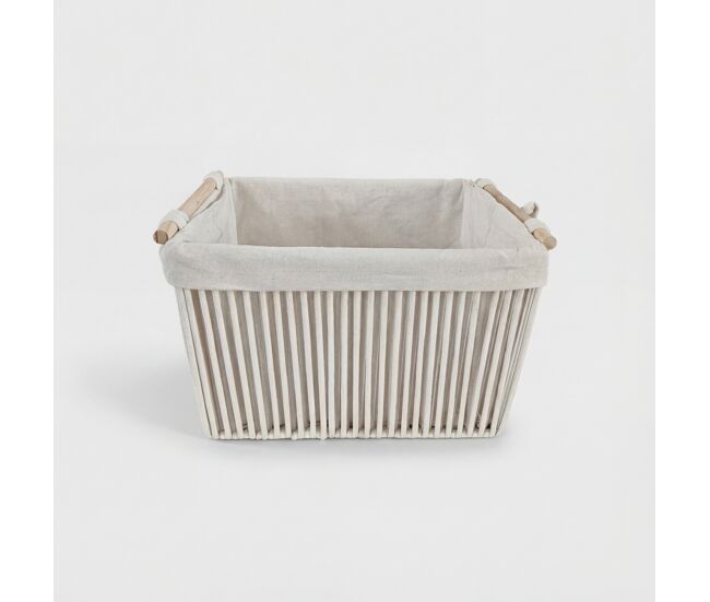 Cesta noah m 23x35x30cm cor cru