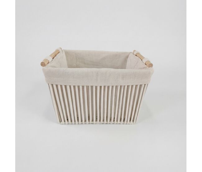 Cesta noah l 24x38x35cm cor cru
