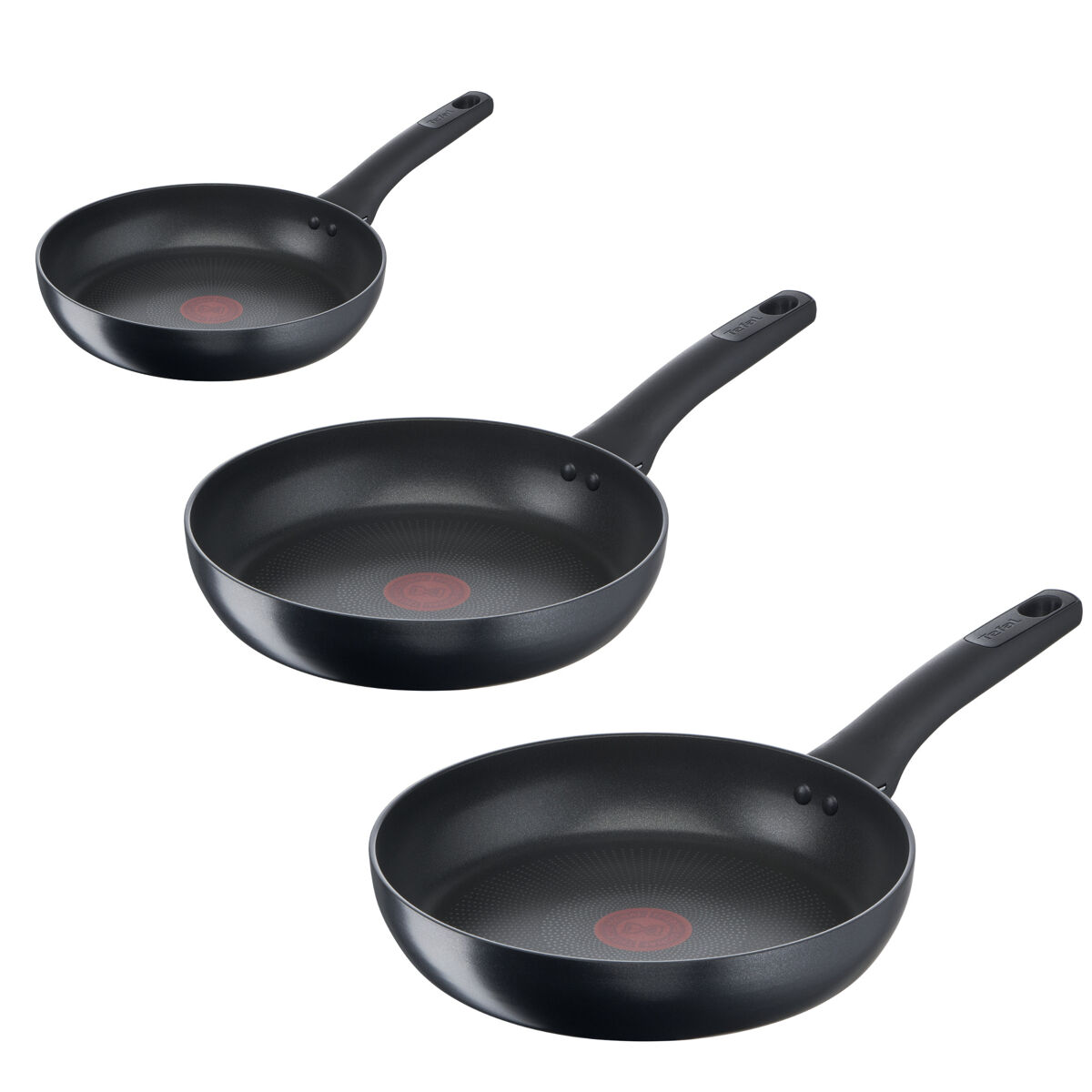 Conjunto 3 frigideiras FUSION 20 24 e 28cm TEFAL