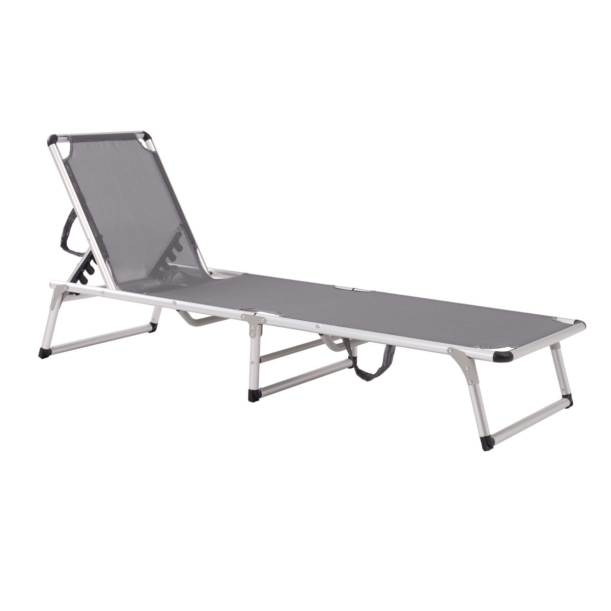 Espreguiçadeira de jardim MOTRIL cor antracite