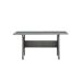 Conjunto de canto para jardim GAVÁ com mesa alta Conjunto de canto para jardim GAVÁ com mesa alta Cinza Escuro