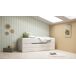 Cama DUOBOX 90x200cm e 90x190cm cor branco Cama DUOBOX 90x200cm e 90x190cm cor branco Branco