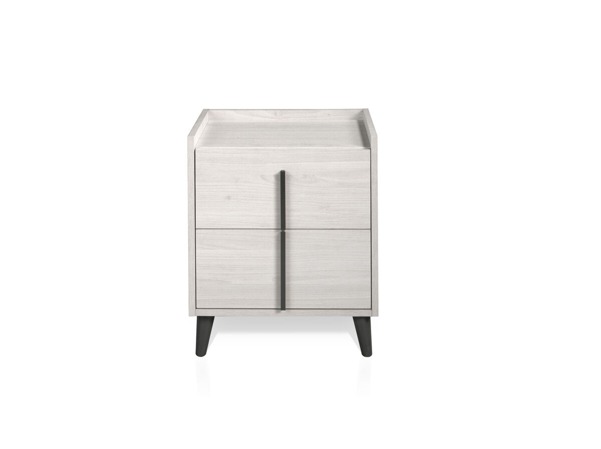 Mesa de cabeceira com 2 gavetas 41x58x38cm MOMA SOMNALIS