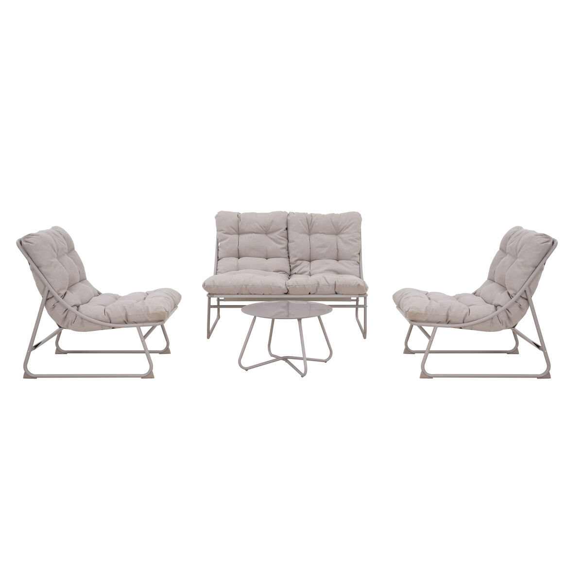 Conjunto de jardim LARISA II cor bege