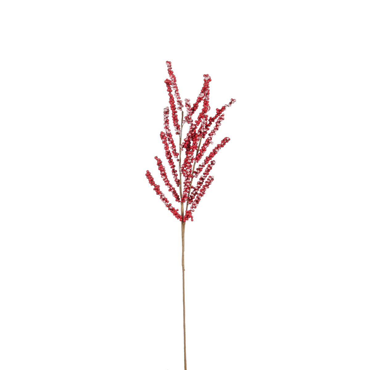 Mica Decorations Planta Artificial Berryspray Vermelha 80Cm Marca Vermelho