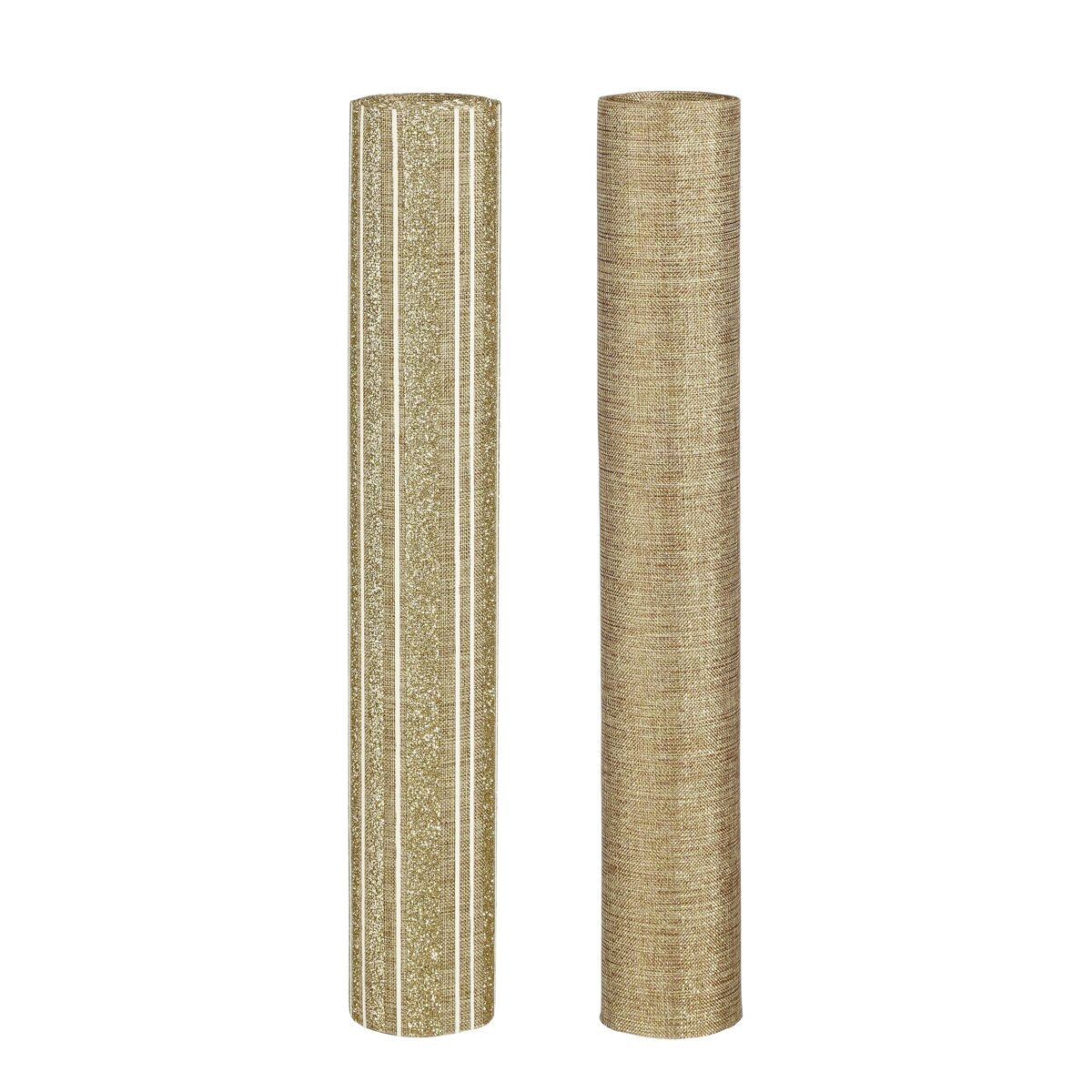 Caminho de mesa XMAS champanhe sortido 270x28cm