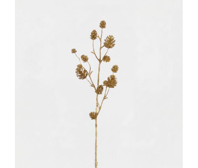 Planta artificial piña xmas 70cm marca mica decorations