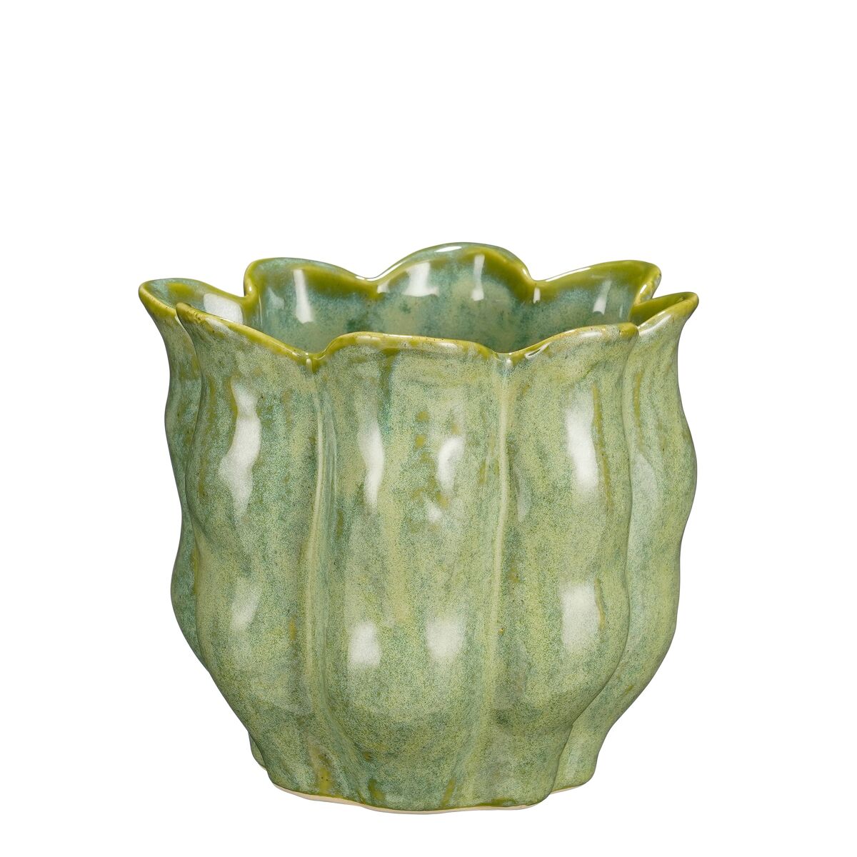 Vaso redondo LOLA marca MICA DECORATIONS