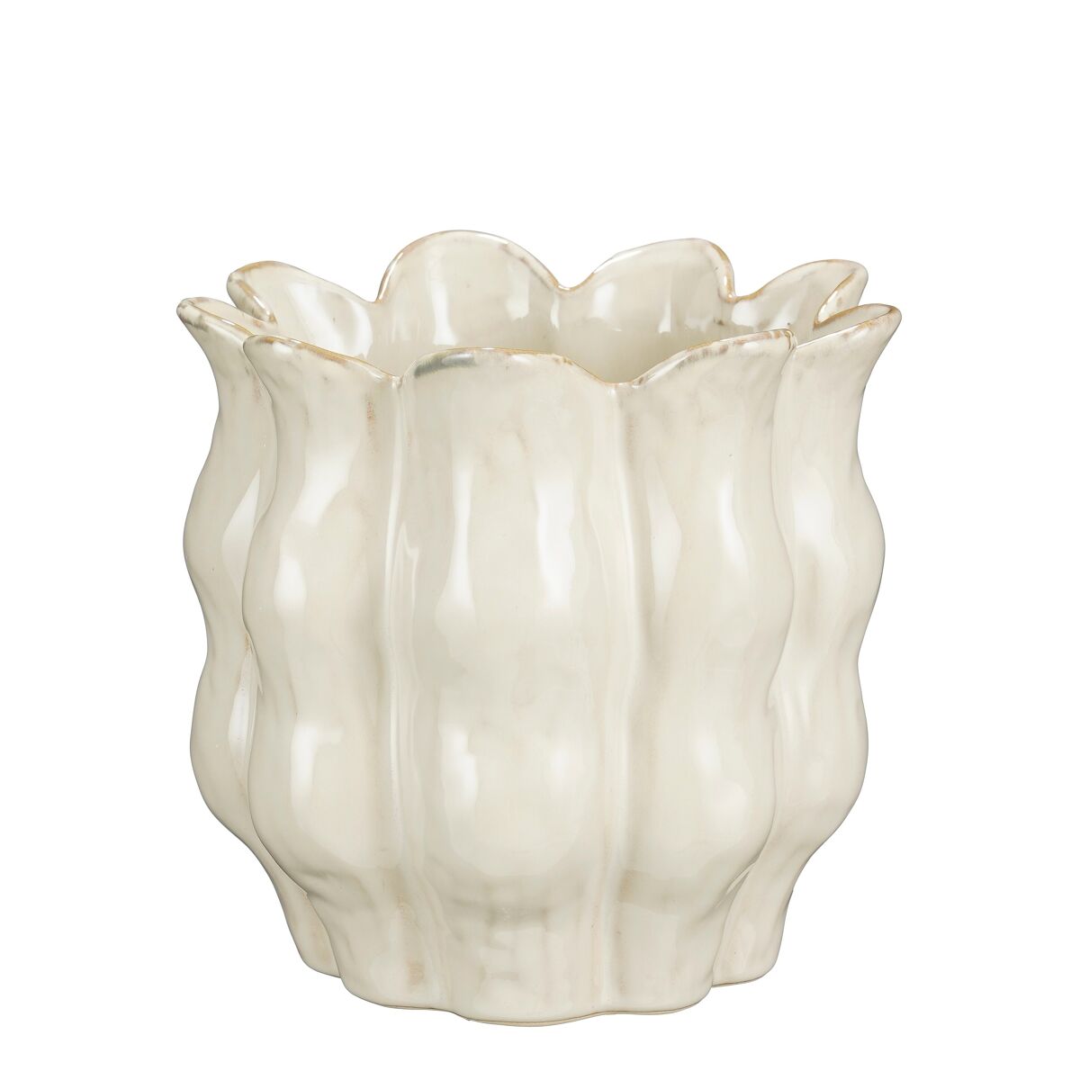 Vaso redondo LOLA marca MICA DECORATIONS