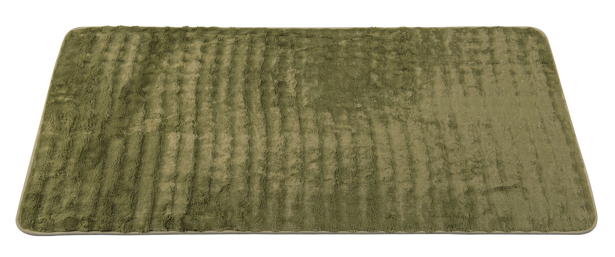 Tapete em poliéster bubble 60x120cm cor verde