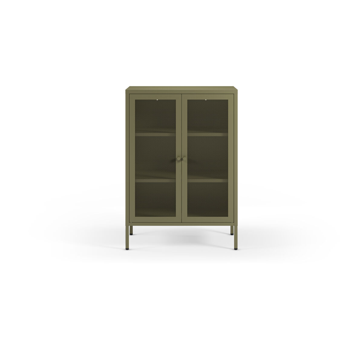 Aparador fayna com 2 portas cor verde - conforama