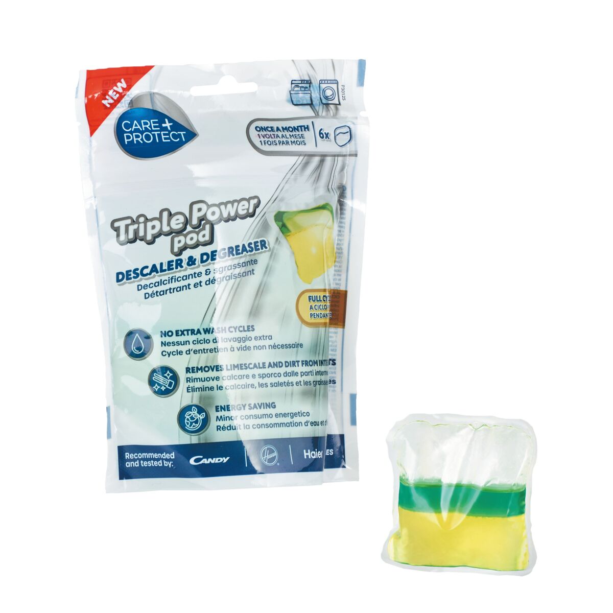 Pastilhas de limpeza para máquinas de lavar CPPPODWMDW