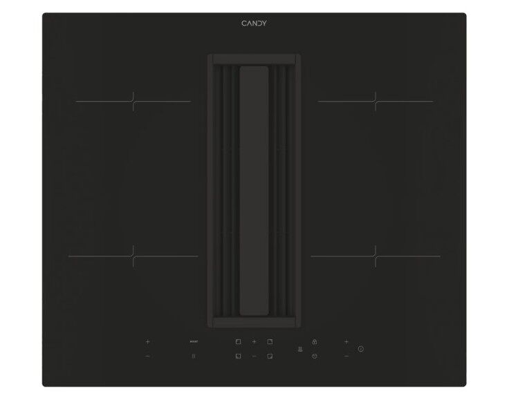 Placa indução com exaustor CANDY CIH6I4CF 59cm 4 zonas