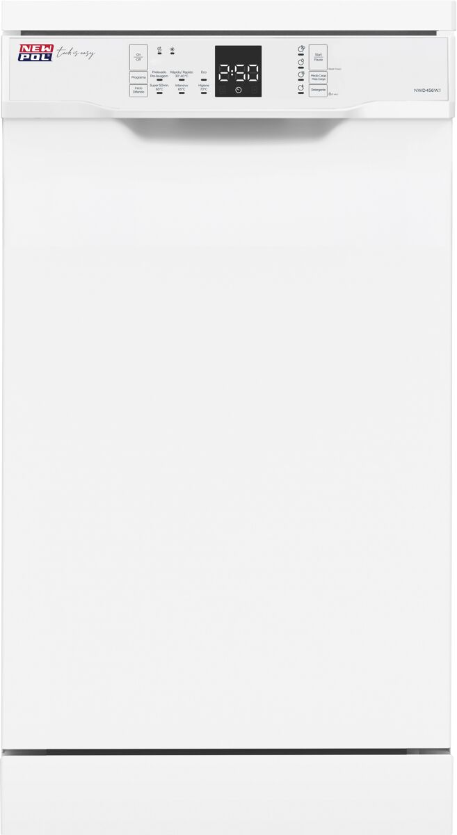 Máquina de lavar loiça NEW POL NWD456.1 10 conjuntos