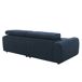 Sofá de 3 lugares com relaxamento manual LOAN XXL Sofá de 3 lugares com relaxamento manual LOAN XXL Azul