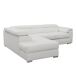 Sofá de canto com cama MAYA Sofá de canto com cama MAYA Branco