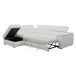 Sofá de canto com cama MAYA Sofá de canto com cama MAYA Branco