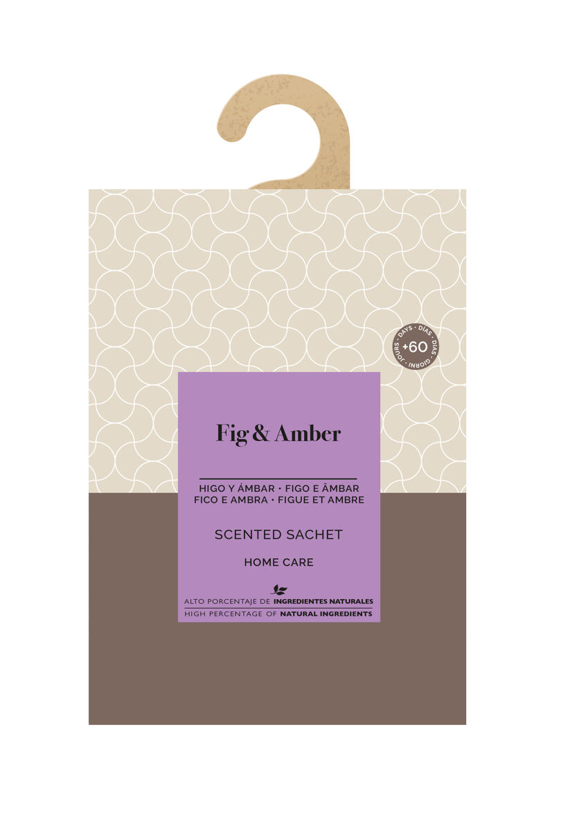 Saquetas perfumadas premium FIG e AMBER 15gr