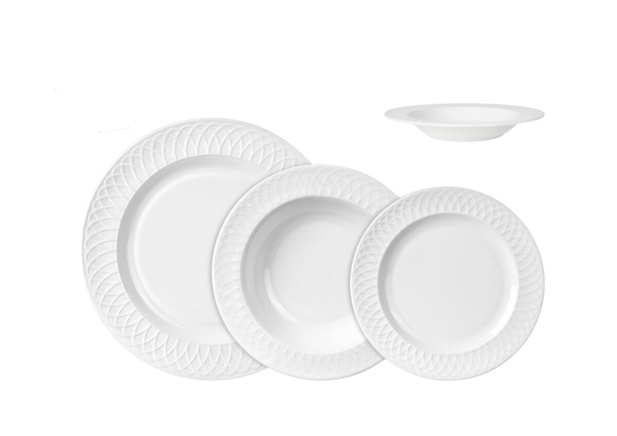 Serviço de loiça OPAL 12 peças marca ALFARES