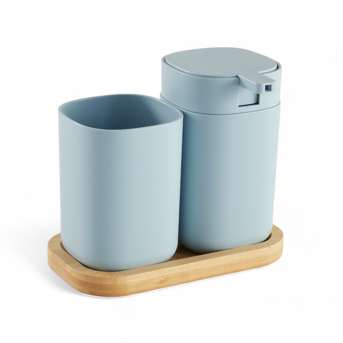Conjunto de banho WASHBASIN saboneteira e copo
