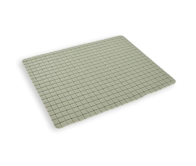 Tapete de banho pvc 65x35cm verde