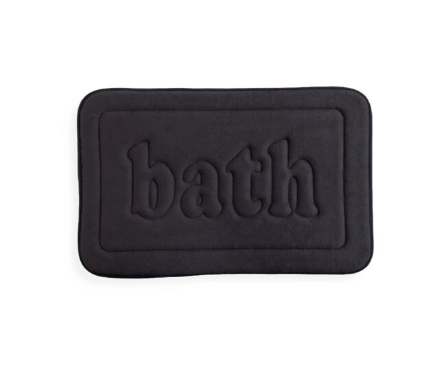 Tapete de banho bath 40x60cm noir