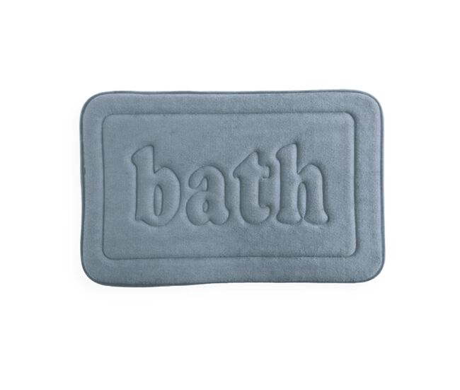 Tapete de banho bath 40x60cm bleu
