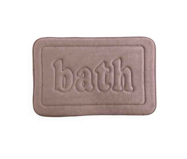 Tapete de banho bath 40x60cm rosa