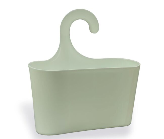 Cesto para acessórios baño verde