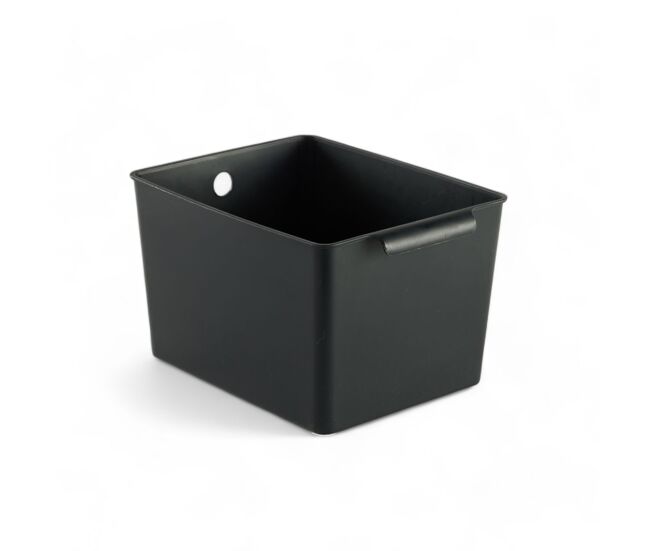 Caixa storage 19x25x15cm cor preto