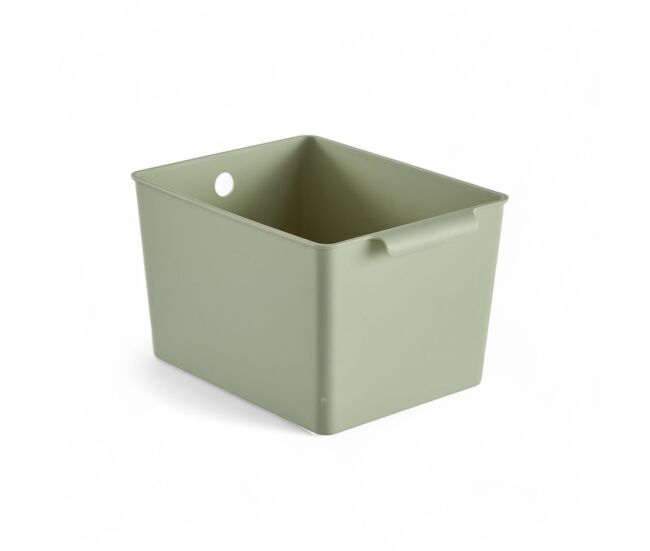 Caixa storage 19x25x15cm cor verde