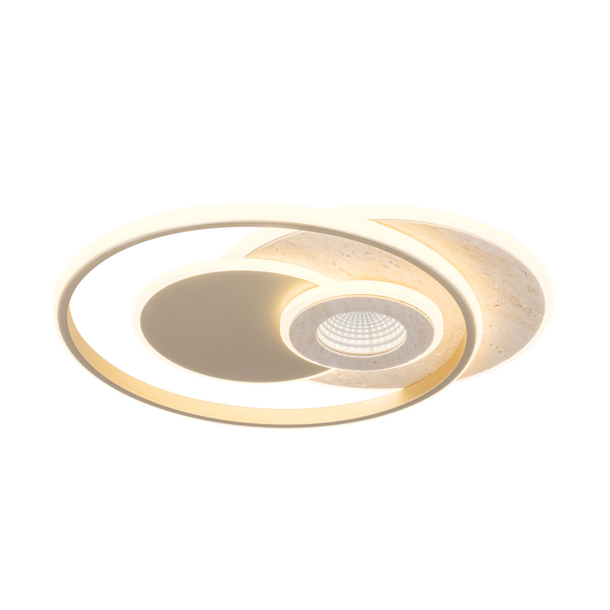 Plafon INFINITY 3D LED 36W 42cm marca CONFORAMA