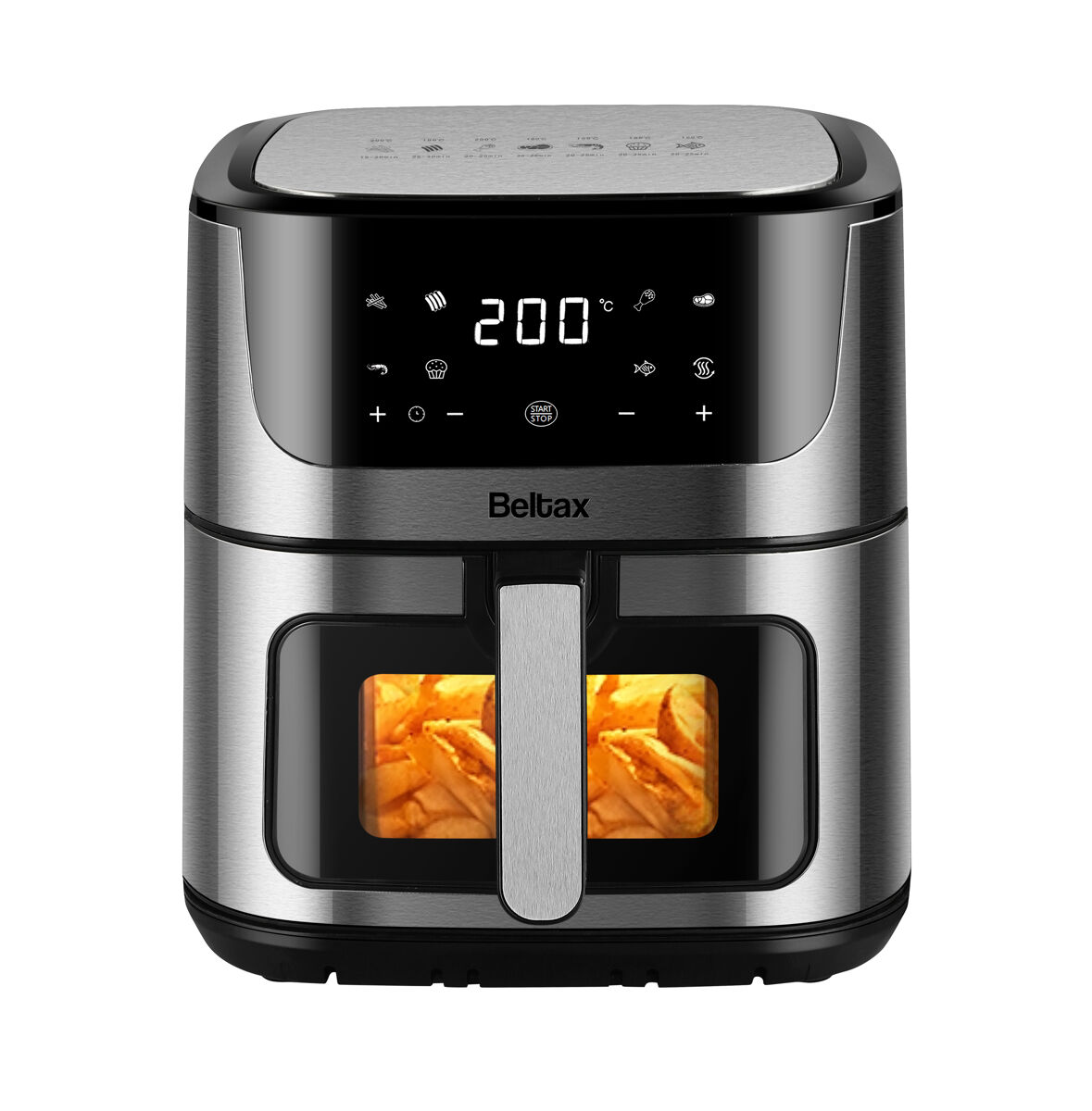 Fritadeira sem óleo BELTAX BHF5085 8 litros 1800W