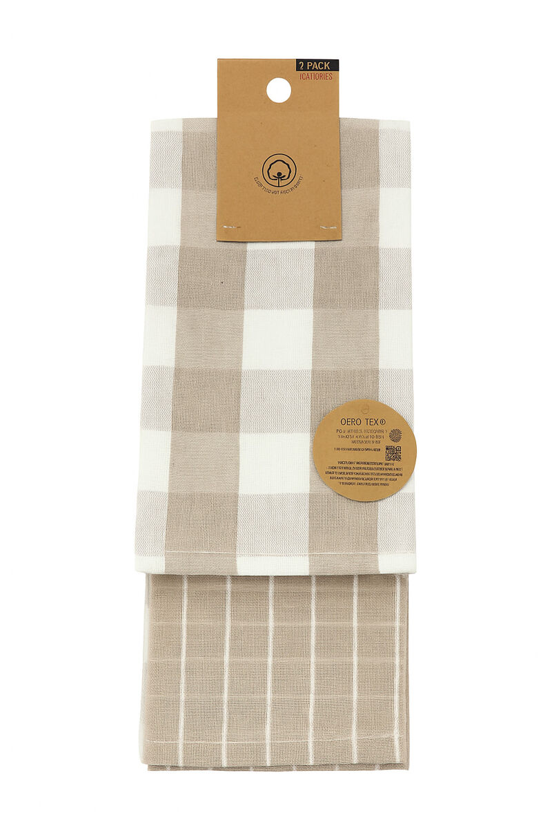 Conjunto de 2 panos de cozinha VICHY