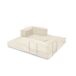 Sofá cama 3 lugares TETRIS Sofá cama 3 lugares TETRIS Bege