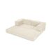 Sofá cama 3 lugares TETRIS Sofá cama 3 lugares TETRIS Bege