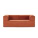 Sofá cama 3 lugares TETRIS Sofá cama 3 lugares TETRIS Terracota