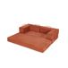 Sofá cama 3 lugares TETRIS Sofá cama 3 lugares TETRIS Terracota