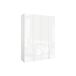 Roupeiro SWING portas batentes Roupeiro SWING portas batentes Branco Brillo